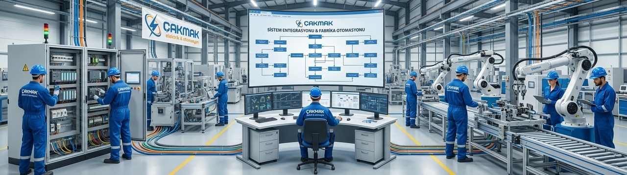 Robot ve PLC Sistem Entegrasyonu Otomasyon Çözümleri Kocaeli