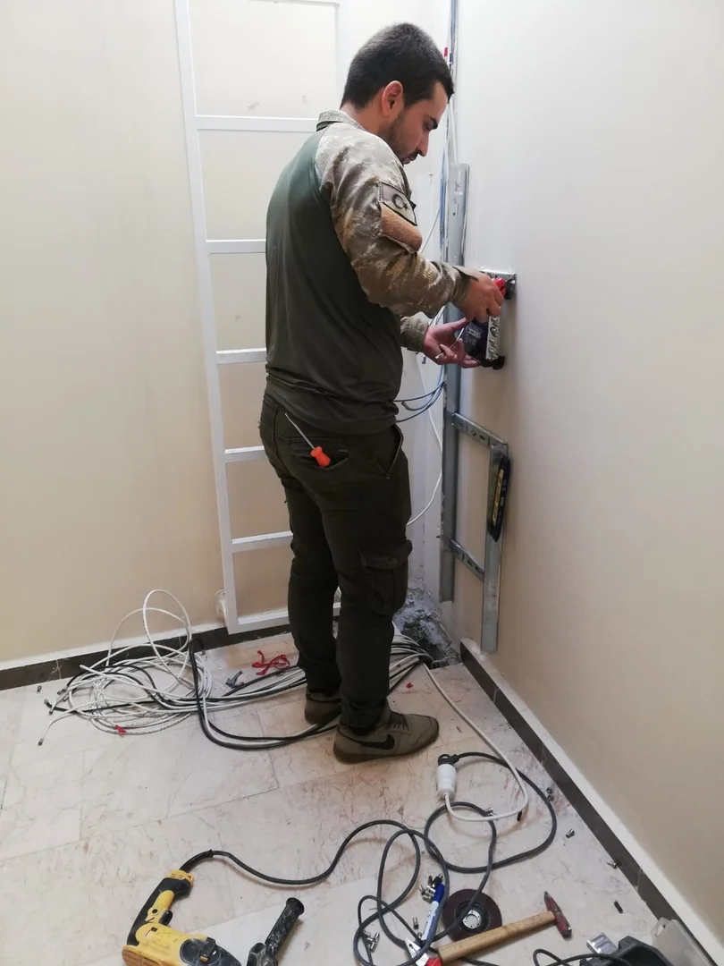 Başiskele apartmanlar için merkezi uydu sistemi ve santral kurulumu